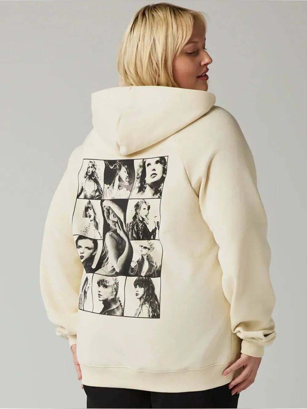 Taylor Swift The Eras Tour Beige Hoodie XXL~ NWOT